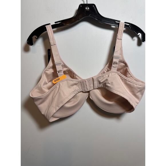 New Bali Intimates Women's Size 40DD Minimizer Bra Lace Tan Comfort - Picture 4 of 9